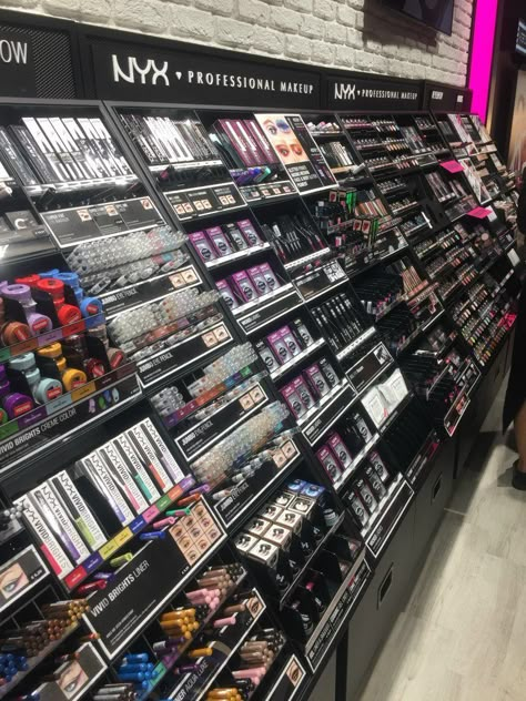 first NYX Professional Makeup Store in Estonia via @beautybymissl Makeup Store Exterior, Makeup Shopping, Cosmetics Store, Beauty Supply Store Makeup, Korean Makeup Store, Makeup Store Design, Beauty Supply Store Lipgloss, Makeup Collection Goals, Nyx Makeup