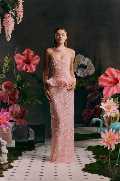 Pink Gowns, Spring Summer 2024, Gorgeous Gowns, Spring 2024, Beautiful Gowns, Couture Dresses, Fancy Dresses, Fashion Week Spring, Summer 2024