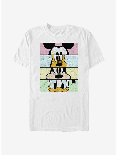 T Shirts White, Disney Tees, Disney Shirt, Graphic Tee Design, Mickey Mouse And Friends, Disney Merchandise, All Eyes, Disney Shirts, Disney Outfits