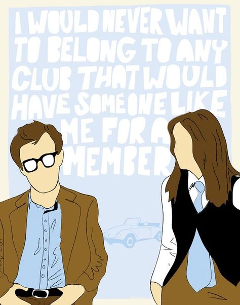 Someone Like Me 11x14 Poster by MikeOncley on Etsy, $25.00 Annie Hall Movie, Woody Allen Movies, Annie Hall, Interior Design Fashion, Architecture Tattoo, Someone Like Me, Funny Animal Quotes, Woody Allen, Alternative Movie Posters