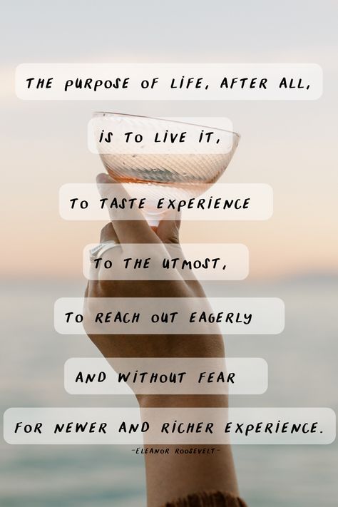 Inspirational quote about living life to the full How To Live Your Best Life Quotes, Living Well Quotes, We Only Have One Life Quote, Living Your Best Life Quotes, One Life Quotes, 34 Birthday, Enjoying Life Quotes, Down Quotes, Best Life Quotes