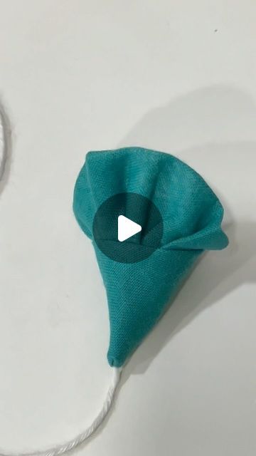 Blouse Hangings, Sewing Tips And Tricks, Folded Fabric Ornaments, Mini Hat, Fabric Flower Tutorial, Kids Frocks Design, Handmade Flowers Fabric, Yo-yos, Couture Sewing Techniques