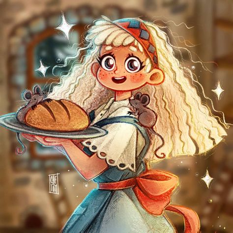 Bakery Character Design, Baking Poses Drawing, Baking Drawing Reference, Bakery Concept Art, Bakery Character, Baker Character Design, Baker Drawing, Baker Character, Fairy Bakery