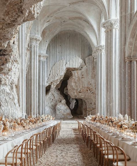 Marcijuš Journey | Wedding setup in baroque cave 🪨 - AI work and idea by @marcijusaivision & @marcijus_studio (Midjourney v6 + @magnific_ai + @photoshop… | Instagram Baroque Wedding, Wedding Setup, Wedding Set Up, Breathtaking Wedding, Instagram Wedding, 2024 Wedding, Wedding Set, In The Heart, Wedding Designs