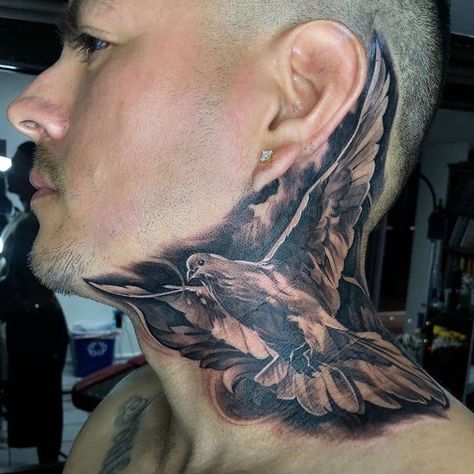 Neck Tattoo Cover Up, Tattoo Word Fonts, 27 Tattoo, Alas Tattoo, Best Neck Tattoos, Best Tattoo Ideas, Neck Tattoos, Word Fonts, Cool Tattoos For Guys