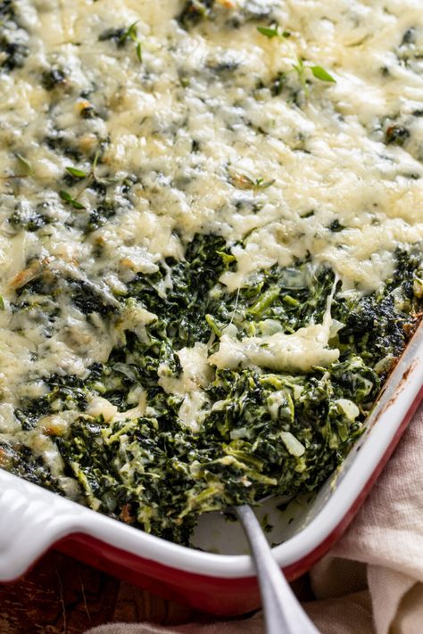 Spinach Gratin, Best Ina Garten Recipes, Steakhouse Recipes, Barefoot Contessa Recipes, Spinach Bake, Spinach Casserole, Solar Return, Ina Garten Recipes, Best Christmas Recipes