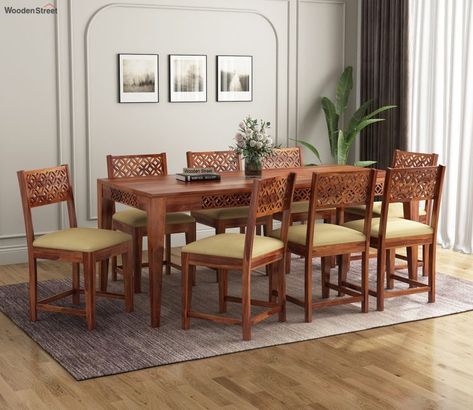 Dining Table 6 Seater, Modern Dining Furniture, Wooden Dining Table Set, 4 Seater Dining Table, 6 Seater Dining Table, Industrial Dining Table, Dining Set With Bench, Wooden Street, Sheesham Wood