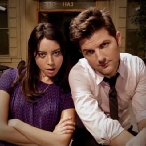 Parks And Rec Cast, Lil Sebastian, Ben Wyatt, April Ludgate, Adam Scott, Comedy Shows, Parks And Rec, Alycia Debnam, Aubrey Plaza