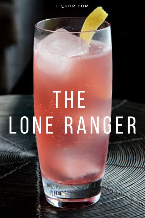 Lone Ranger Drink, The Lone Ranger Drink, Sparkling Alcoholic Drinks, Champagne And Tequila Cocktails, Lone Ranger Cocktail, Sparkling Wine Cocktail Recipes, Nice Cocktails, Clean Cocktails, Sparkling Wine Cocktails