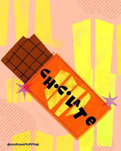 I’m really 🤔 wanting to do more food/snack illustrations 😃 So why not? 🙃 This illustration is a mixture of things I enjoy: vintage aesthetic , textures, and hints of comic book art inspiration. Anyways what’s your fav chocolate 🍫 bar?!? I don’t have a favorite 😬 #foodart #foodartist #chocolates #chocolateart #procreateart #procreatedrawing #poppinskoolofart #artcommunity #procreatetips #procreateart #procreatetutorial #procreateapp #applepencil #ipadart #learntodraw #illustration #illu... Food Artists, Procreate Tutorial, Chocolate Art, Create Drawing, Ipad Art, Procreate App, Apple Pencil, Vintage Aesthetic, Community Art