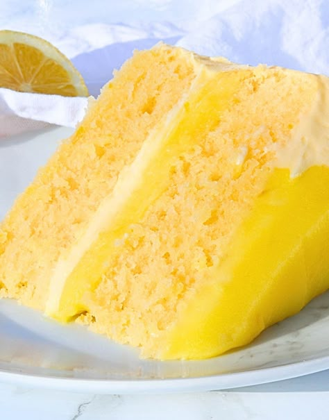 Soft Lemon Cake - Cakes by MK Simple Lemon Birthday Cake, Lemon Cake With Sour Cream, Quick Lemon Cake, Soft Lemon Cake, Cakes By Mk, Best Lemon Cake Recipe, Easy Lemon Cake, Easy Lemon Cake Recipe, Moist Lemon Cake Recipe