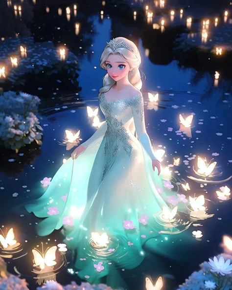 Disney Frozen Elsa Art, Disney Princess Artwork, Disney Princess Elsa, Disney Princess Fan Art, Disney Princess Fashion, Disney Princess Images, Princess Wallpaper, Princess Pictures, Disney Artwork