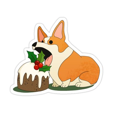 Small Embroidery Designs, Snowman Clipart, Xmas Sticker, Corgi Christmas, Small Embroidery, Stickers Ideas, Holiday Clipart, Funny Kawaii, Christmas Sleigh