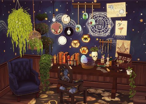 𝕡𝕝𝕒𝕟𝕥𝕤 & 𝕡𝕠𝕣𝕥𝕣𝕒𝕚𝕥𝕤 - 🧪🧿✨🦇 witchy bb finds 🌿🔮🧙‍♀️🍄 LORDY, this was a... Decor Sims 4 Cc, Elegant Fall Decor, Sims Inspiration, Sims 4 Clutter, Sims 4 Mm Cc, Sims 4 Expansions, Sims 4 Cc Folder, Sims 4 House Design, Casas The Sims 4