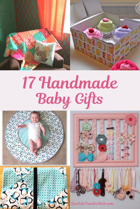 17. Baby Gifts To Make, Handmade Baby Items, Baby Clothes Patterns Sewing, Sewing Machine Projects, Diy Bebe, Diy Baby Shower Gifts, Diy Baby Gifts, Handmade Baby Gifts, Baby Sewing Projects