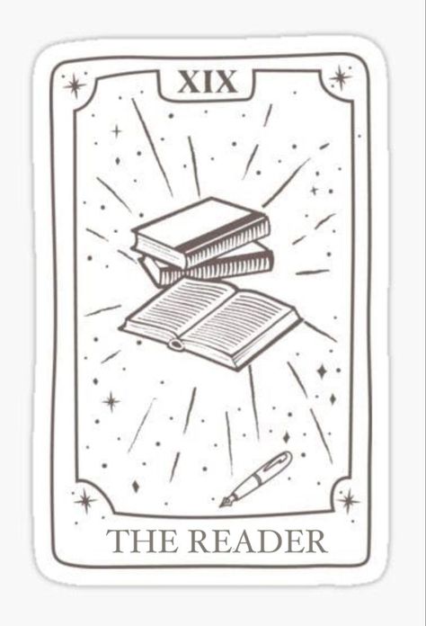 Book Tarot Card Tattoo, The Reader Tarot Card Tattoo, Reader Tattoo, Tarot Card Tattoo, Card Tattoo, Card Drawing, The Reader, Tattoos Ideas, Craft Time