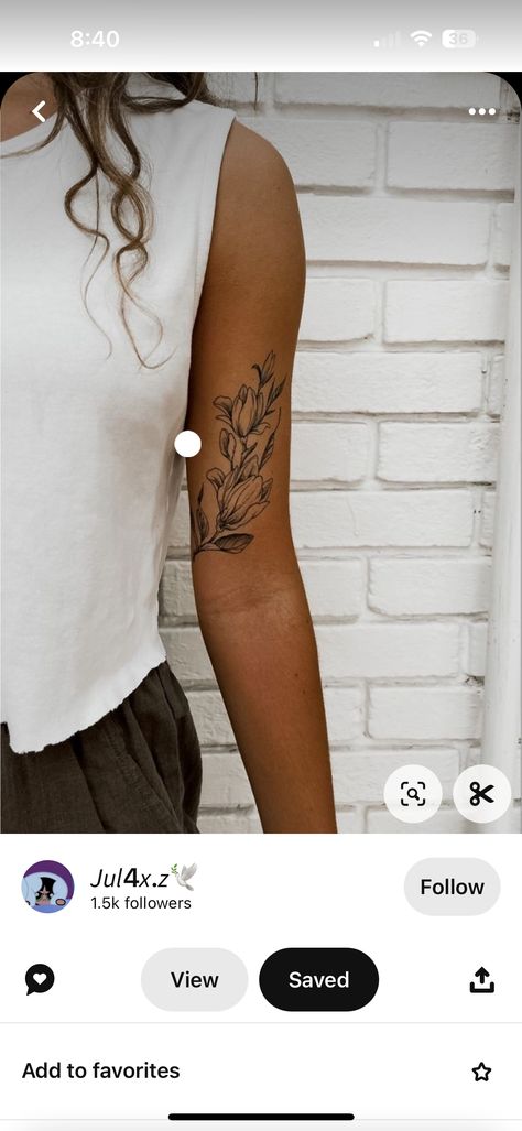 Women’s Half Sleeve Tattoo Ideas Upper Arm, Tattoo Placement Ideas For Women Arm, Partial Sleeve Tattoo Women, Back Of Bicep Tattoo Women, Women’s Upper Arm Tattoo, Women Upper Arm Tattoo, Tattoo Ideas Female Upper Arm, Upper Arm Sleeve Tattoo Women, Half Sleeve Tattoos For Women Upper Arm