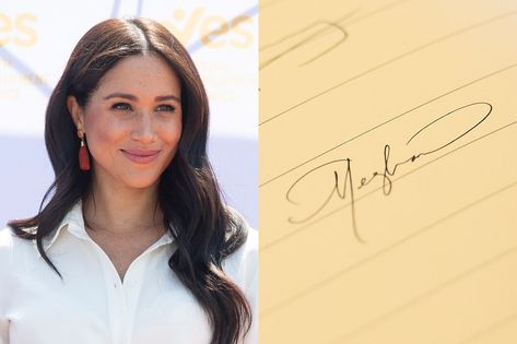 meghan markle signature 7 Prince, Paula Patton, Princess Meghan, Signature Ideas, The Royals, Monochrome Fashion, Duchess Of Cornwall, Christina Hendricks, Prince Philip