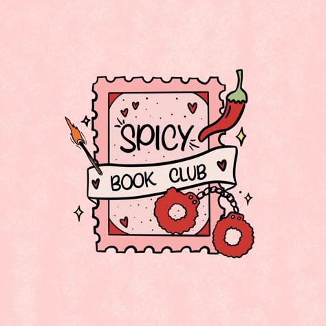 Spicy Book Aesthetic, Book Lovers Stickers, Spicy Book Stickers, Cute Book Stickers, Book Lovers Quotes, Booktok Stickers, Spicy Book Club, Books Stickers, Bookish Art