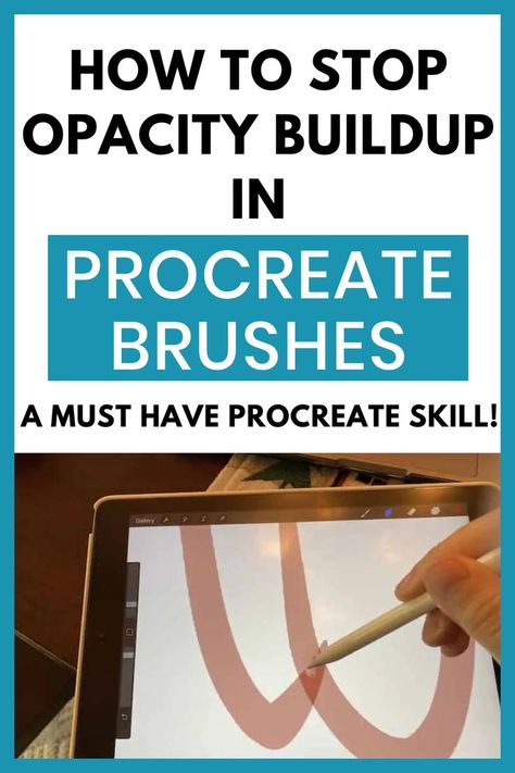 How to Stop Procreate Brush Opacity Buildup: Procreate Tutorial! When there's opacity buildup with Procreate brushes, it can be frustrating knowing how to get rid of it. In this Procreate lesson, learn how to deal with opacity buildup with your Procreate brushes. Procreate Brushes Download, Procreate App Tutorial, Digital Art Tutorial Beginner, Procreate Tutorials, Procreate Ipad Tutorials, Free Procreate, Ipad Tutorials, Procreate Ipad Art, Procreate Brushes Free