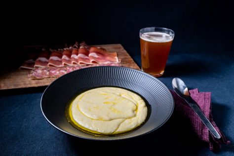 Traditional Norwegian smørgrøt butter porridge from Suldal - SY Selkie Rommegrot Recipe, Norway History, Norwegian Kitchen, Black Currant Juice, Norwegian Recipes, Nordic Food, Semolina Pudding, Fruit Soup, Norwegian Food