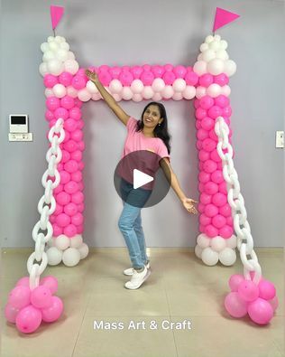 Castle Balloon Arch, Balloon Castle, Balloon Arch Decorations, Arch Decoration, Girls Party, Balloon Arch, Make A Wish, Balloon Decorations, Balloons