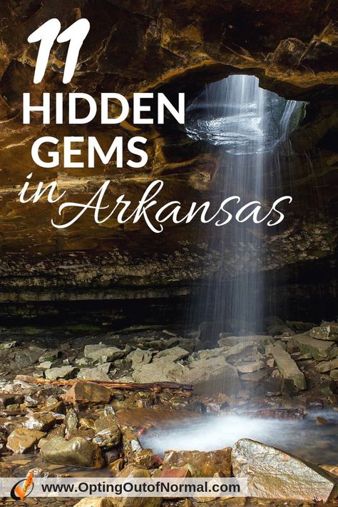 Enjoy Little Rock and Hot Springs, but if you want to skip the crowds and check out the more unique hidden gems in Arkansas, check out our most amazing finds. #arkansas #littlerock #hotsprings #uniquefinds #travel #hiddengems Arkansas Waterfalls, Arkansas Road Trip, Arkansas Vacations, Eureka Springs Arkansas, Arkansas Travel, Popular Places, Hot Springs Arkansas, Unique Places, Usa Travel Destinations