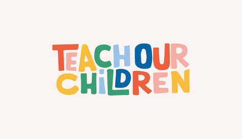 Teach Our Children Inc - Rebrand on Behance Kindergarten Logo Design, Daycare Logo Design, Kids Logo Brand, Childrens Logo, Preschool Logo, Kindergarten Logo, Daycare Logo, Kids Branding Design, Kids Graphic Design