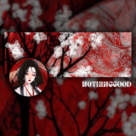 ˚₊‧ #Discordtheme ' #profile ' #banner ' #avatar #pfp #discordnitro‧₊˚ Background gradient #000000 #8f1011 Artfight Profile Ideas, Red Anime Aesthetic Banner, Pics Anime Aesthetic, Japanese Discord Banner, Discord Pfp Ideas Aesthetic, Discord Banner Pfp Combo, Discord Theme Ideas, Circle Icon Pfp, Art Pfp Aesthetic