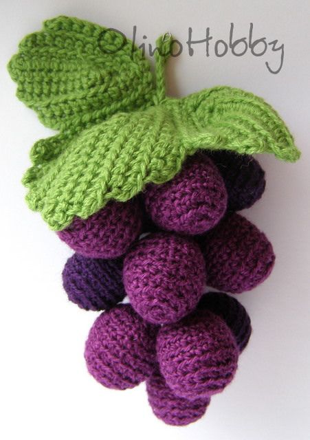 Crochet Kids, Crochet Fruit, Confection Au Crochet, Pola Amigurumi, Crochet Plant, Crochet Food, Pola Kristik, Crochet Flower Tutorial, Crochet Motifs