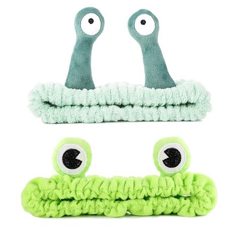 Amazon.com : Molain 2Pcs Frog Headband Face Wash Headband, Spa Hair Bands Makeup Headbands Women Cartoon Cute Coral Fleece Elastic Headband Creative Hair Accessories for Washing Face Shower Sports Beauty Skincare : Beauty & Personal Care Spa Headbands, Skincare Headband, Face Wash Headband, Shower Makeup, Makeup Hairband, Headbands Women, Wishlist Christmas, Spa Hair, Washing Face