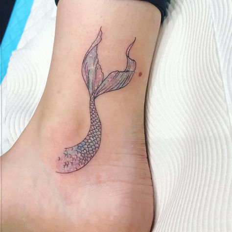 Mermaid tail for Hollie!!!! Thank you!!!! ❤️ Mermaid Tail Tattoo, Colorful Sleeve Tattoos, Tail Tattoo, Mermaid Tattoo Designs, Disney Tattoo, Mermaid Tattoo, Mermaid Tattoos, Fox Tattoo, Tattoo Feminina