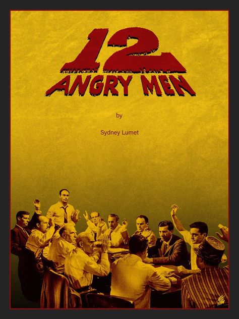 12 Angry Men Wallpaper, Comedy Movie Poster Design, 12 Angry Men, Alternate Movie Posters, Men Movie Poster A24, 12 Angry Men Poster, Movie Posters American Physco, Famous Movie Posters, Movie Posters Quentin Tarantino