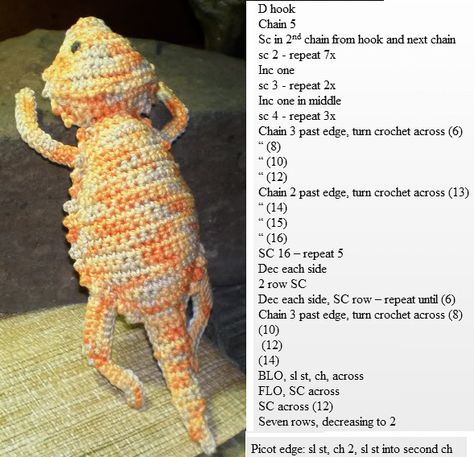 Imgur: The most awesome images on the Internet Bearded Dragon Crochet, Grandma Lifestyle, Crochet Beard, Dragon Crochet, Crochet Fish, Crochet Dragon, Crochet Design Pattern, Fish Patterns, Fun Crochet Projects