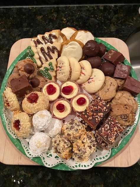 Christmas Cookies and Baking Recipes | So excited about joining this group | Facebook Christmas Cookie Platter Ideas, Baking Christmas Cookies, Cookie Platter, Baking Christmas, French Christmas, Cookie Party, Christmas Recipes, 50 Years, Christmas Cookies