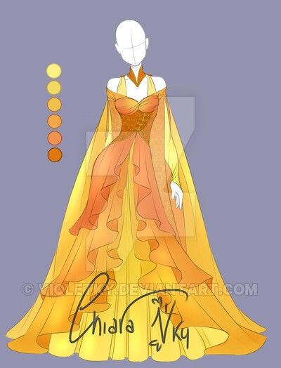 Vestido do sol Masquerade Design, Outfit Auction, Fire Fashion, Night Kiss, Gaun Abad Pertengahan, Clothing Sketches, Fashion Drawings, Dress Design Sketches, Dress Drawing