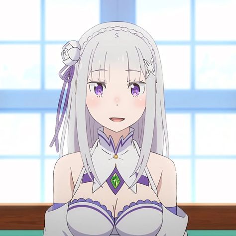 🌼 Emilia 🍏 Re:Zero kara Hajimeru Isekai Seikatsu 3rd Season 💌 #リゼロ #rezero #animeicons Emilia Re Zero, Rezero Emilia, Re Zero Rem, Pink Filter, How To Draw Anime Hair, Anime Body Drawing, Anime Eye Drawing, Pink Themes, Anime And Manga