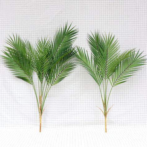 Palm Leaf Decor, Cheap Artificial Plants, Artificial Palm Leaves, Fake Plants Decor, Fake Trees, Tropical Tree, Photography Decor, Pillows Flowers, Decor Fashion