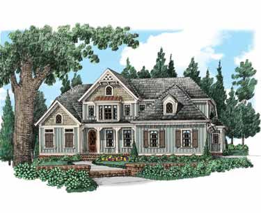 Home Plans HOMEPW74159 - 2,828 Square Feet, 4 Bedroom 3 Bathroom Cottage Home with 2 Garage Bays Cottage Floor Plans, French Country House Plans, Large Baths, Keeping Room, Country House Plans, Cottage House Plans, Luxury Homes Dream Houses, French Country House, Best House Plans