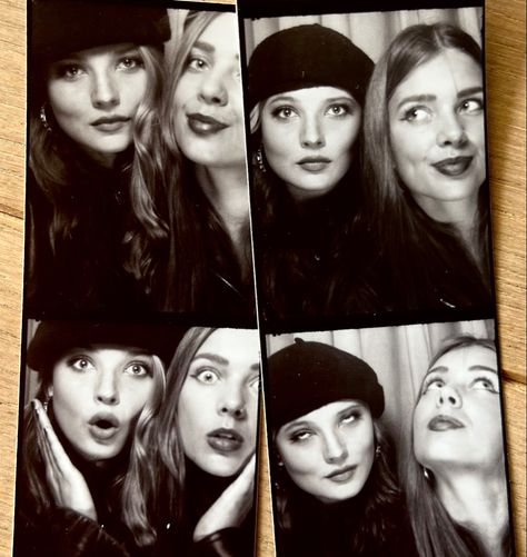 Vintage photo booth in paris Vintage Photo Booth Pictures, Paris Photo Booth, Bestie Ideas, Vintage Photo Booth, Vintage Photo Booths, Photobooth Pictures, Paris Photos, European Summer, Vintage Photo