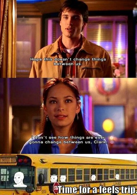 Smallville - Clark and Lana Clark And Lana, Smallville Quotes, Lana Smallville, Smallville Clark Kent, Superman Birthday Party, Superman Birthday, Lana Lang, Dc Superman, Step Up Revolution