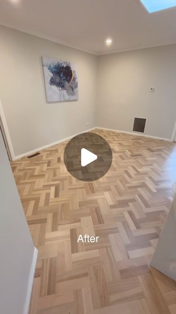 Quicksand Flooring on Instagram: "This Tasmanian Oak double herringbone pattern parquet hardwood floor had turned orange over time and was really worn through in certain spots.

Enter the Quicksand team to restore it!!

First we sanded it back to bare with the drum sander, then along came the Edger. Filling any small gaps with a mix of Berger-Seidle Pafuki and fine saw dust collected from the floor sanding process. Three coats of Berger-Seidle in a NordicWhite finish and we are DONE! Beautiful!

@berger_seidle 
@bergerseidleaustralia 

#floorsanding #timberfloor #hardwoodflooring #hardwoodfloor #hardwoodfloors #floorrestoration #floorrefinisher #floorrestoring #floorrefinishing #tradie #galaxyfloorsander #flooring #parquet #parquetflooring #herringbone #herringboneflooring #bergerseidle" Parkay Flooring Ideas, Hardwood Oak Floors, Floor Parquet, Parquet Flooring Refinish, Floor Sanding, Parquet Herringbone, Parquet Floor, Sanded Hardwood Floors, Hardwood Floor Layout Pattern