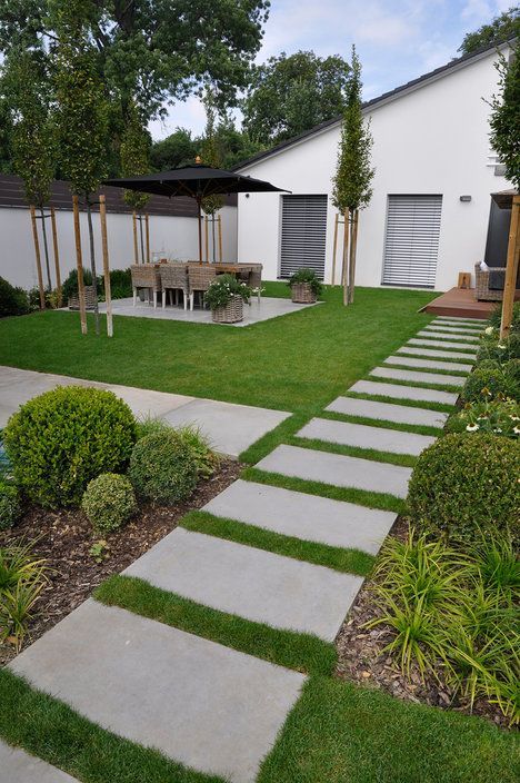 Check more at https://zugnews.com/60226-2/ Artificial Grass Garden, Modern Backyard Landscaping, Gravel Garden, Small Backyard Gardens, Patio Garden Design, Rock Garden Landscaping, Fence Landscaping, Outdoor Gardens Design, Backyard Garden Design