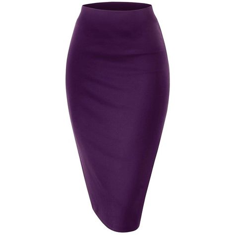 NBU Women Elastic Waist Band Stretchy Fabric Pencil Skirt ($8.99) ❤ liked on Polyvore featuring skirts, knee length pencil skirt, purple skirt, elastic waist skirt, elastic waist pencil skirt and elastic waistband skirt Jokers Daughter, Purple Pencil Skirt, Elastic Waistband Skirt, Gothic Chic, Wide Skirt, Skirt Purple, Skirt Knee Length, Skirt Pencil, Knee Length Skirt Pencil