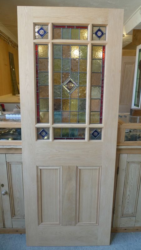 Stained Glass Interior Vestibule Door Stained Glass Interior, Victorian Internal Doors, Glass Interior Doors, Wooden Glass Door, Stained Glass Doors, Porch Interior, Diy Stained Glass Window, Traditional Front Doors, Best Front Doors