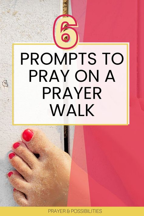 Do you know how to pray on the go? Explore how to take a prayer walk and pray for your community using these powerful prayer ideas. || Prayer and Possibilities Emmaus Walk Letter Ideas, Prayer Walk Ideas, Emmaus Walk, Walking Ideas, Prayer Walk, Ways To Pray, Why Pray, How To Pray Effectively, Prayer Ideas