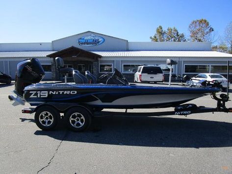 A powerboat built by Nitro the Z19 is a bass vessel.. Nitro Z19 boats are typically used for freshwater-fishing saltwater-fishing and day-cruising.. These boats were built with a fiberglass modified-vee.. Usually with an outboard and available in Gas.You can look new details of Used Nitro Z19 Bass Boats For Sale by click this link : view details Bass Boats For Sale, Saltwater Boats, Boats Pictures, Bass Boats, Nitro Boats, Luxury Boats, Minn Kota, Mercury Marine, Trolling Motor