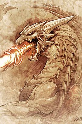 50 Legendary Dragon Illustrations You Must See | The Design Inspiration Magical Wolf, Dragon Drawings, Legendary Monsters, Breathing Fire, Fire Drawing, Legendary Dragons, Fire Breathing Dragon, Dragon's Lair, Dragon Sketch