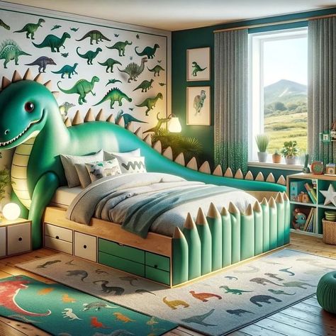 Would you let your child sleep in a dinosaur’s jaws? 🦕⁠ ⁠ by @designideahub⁠ ⁠ ✅ Share this with someone who would love this.⁠ ⁠ #productdesign #productdesigner #designinspiration #designinspirations #innovativedesign #innovativeproducts #moderndesign #industrialdesigner #designlove #designideas #archiproducts #creativedesign #homedecoration #design #designdeinteriores #housebeautiful #architecturedesign #minimalism #designlife #innovation #innovations #gadget #gadgetsnews Dinosaur Bed, Teenager Bedroom Design, Dinosaur Bedding, Child Sleep, Dinosaur Bedroom, Birthday Party Decorations Diy, Dreams Beds, Teenage Bedroom, A Dinosaur