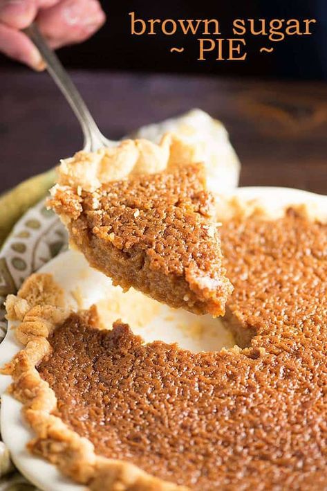 Brown Sugar Pie, Buns In My Oven, Turkey Breast Recipe, Recipes Thanksgiving, Sugar Pie, Cabbage Recipes, Pie Dessert, Pie Plate, Tart Recipes